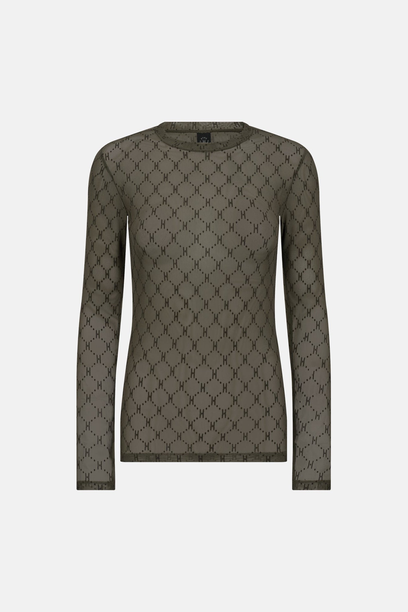 HYPETHEDETAiL mesh blússa