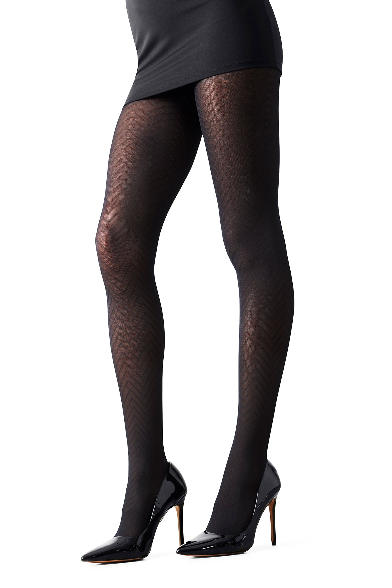 DECOY zig-zag sokkabuxur 40 den