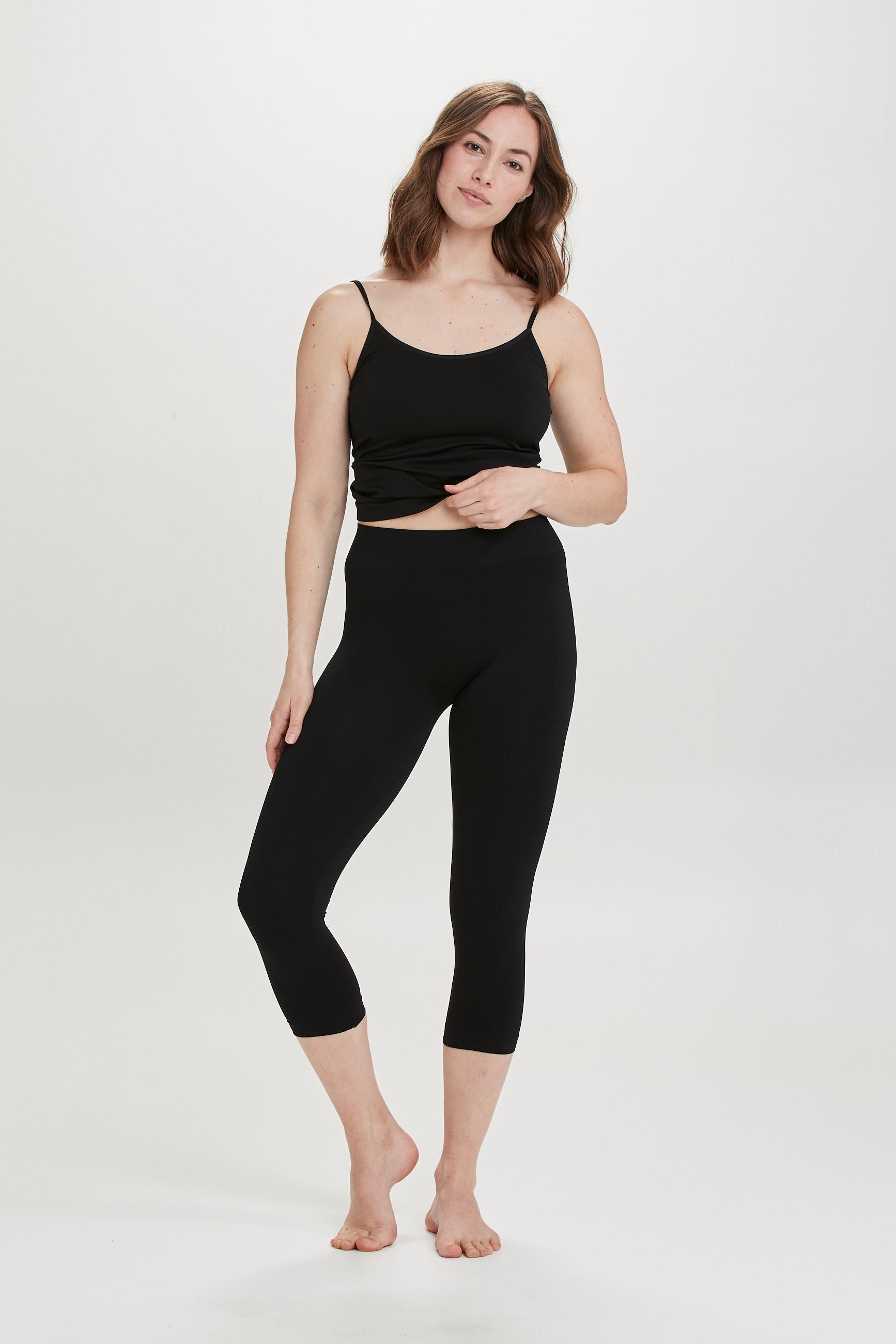 DECOY seamless capri leggings