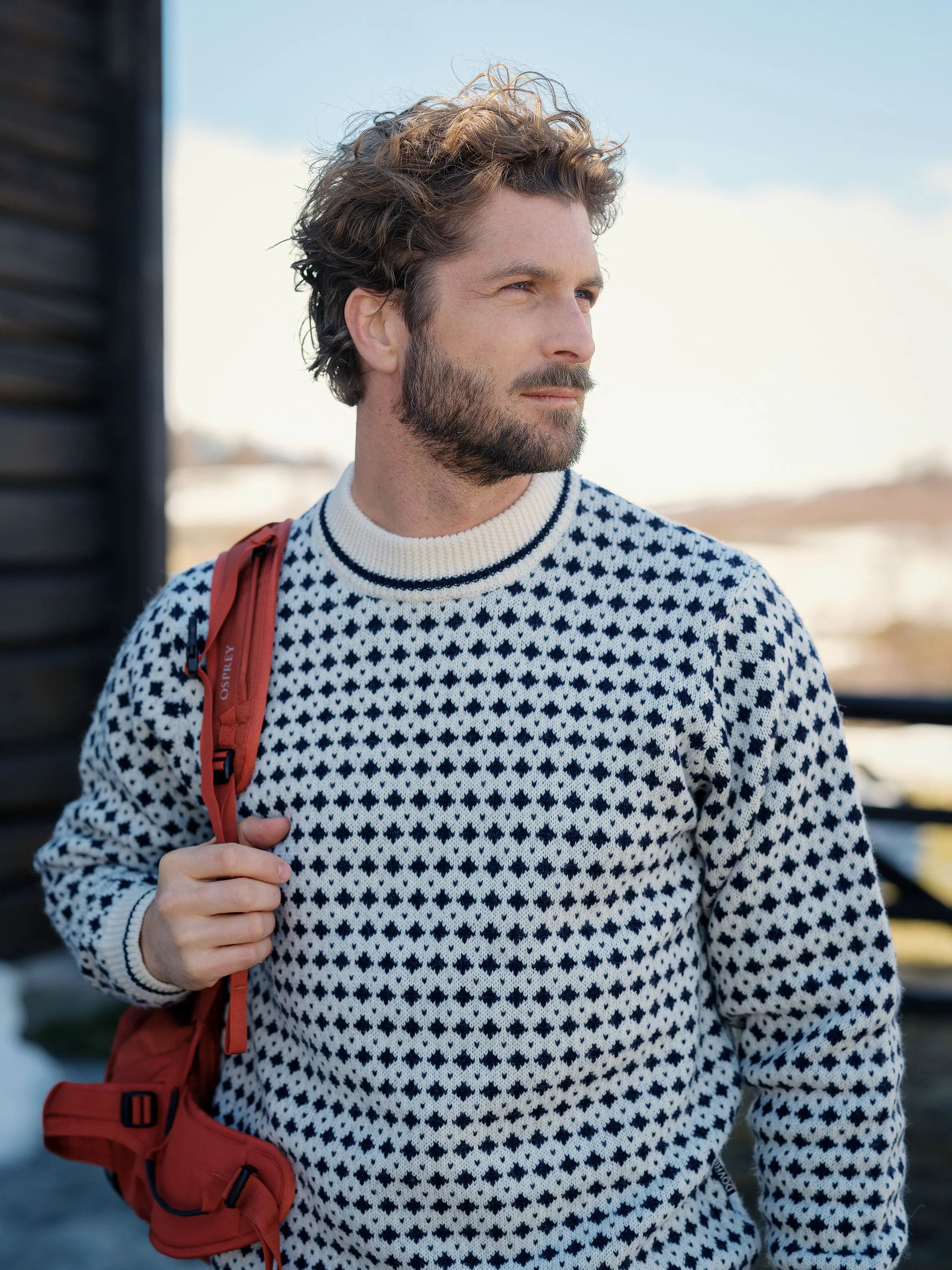 DOVRE KNITTED PULLOVER R-NECK