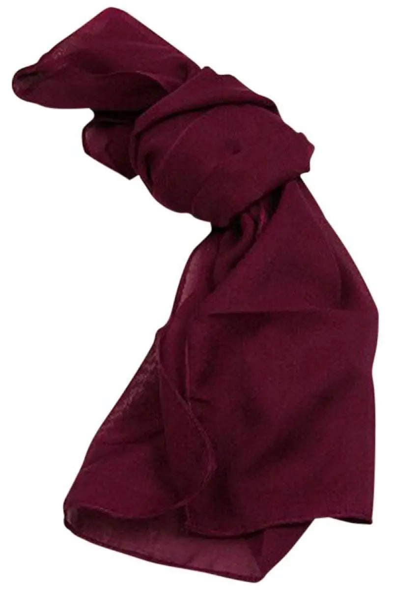 Dame chiffon tørklæde (Red)