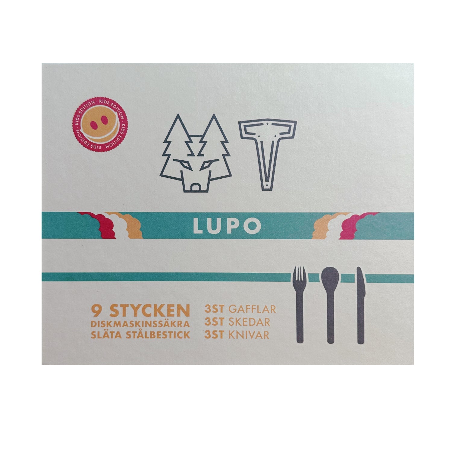 Vargen & Thor Barna Hnífapör