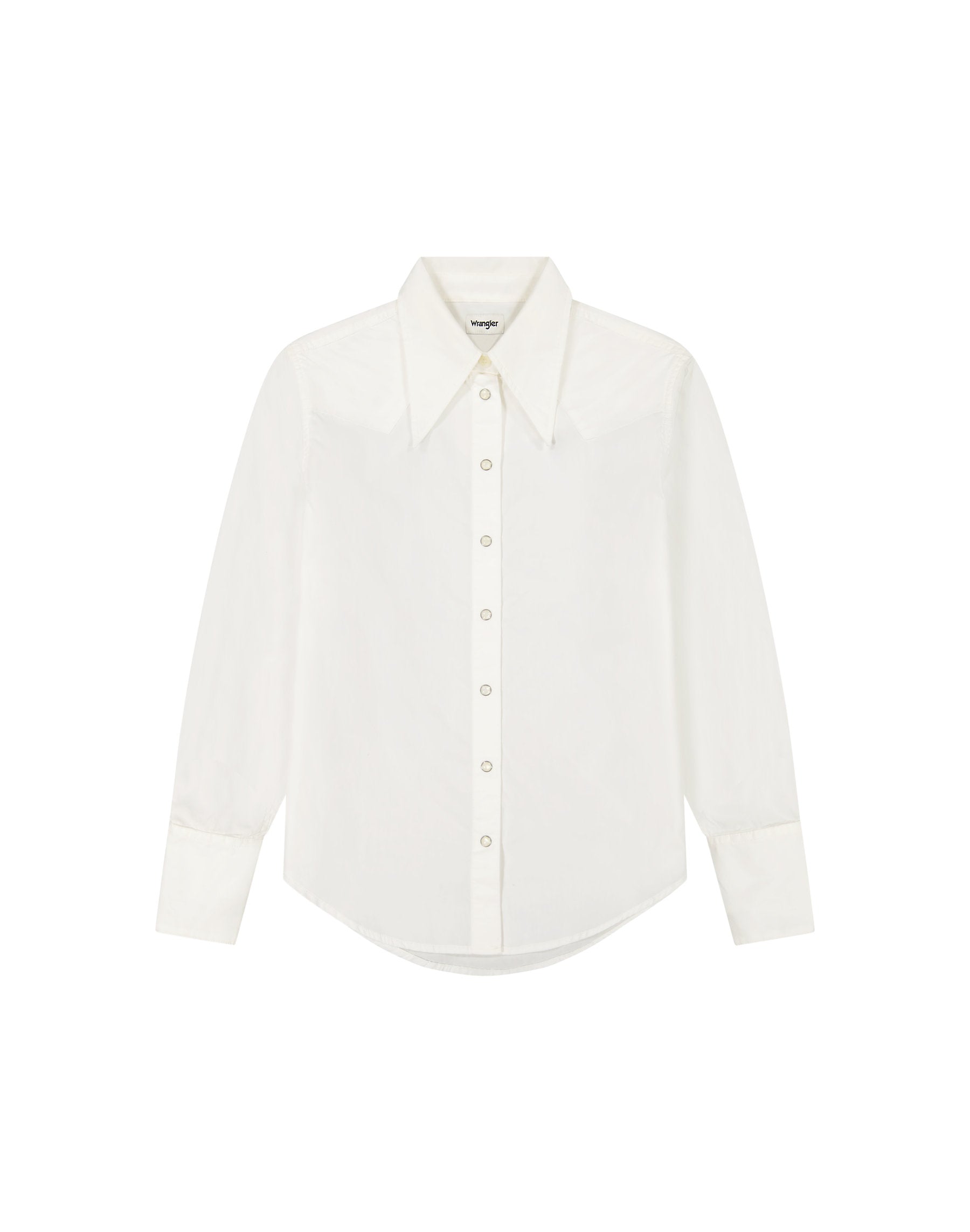 Wrangler DRAMA COLLAR skyrta, hvít – litamynd