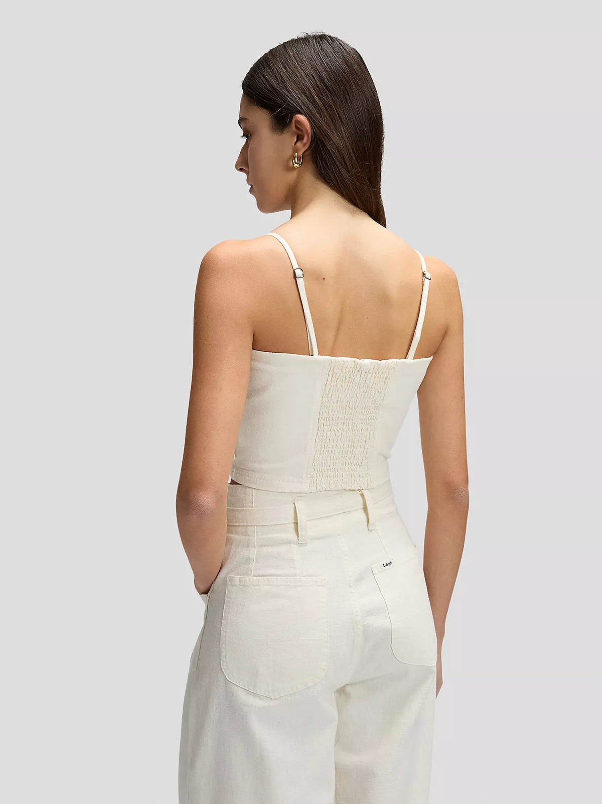 STRAPPY TANK NATURAL Toppur