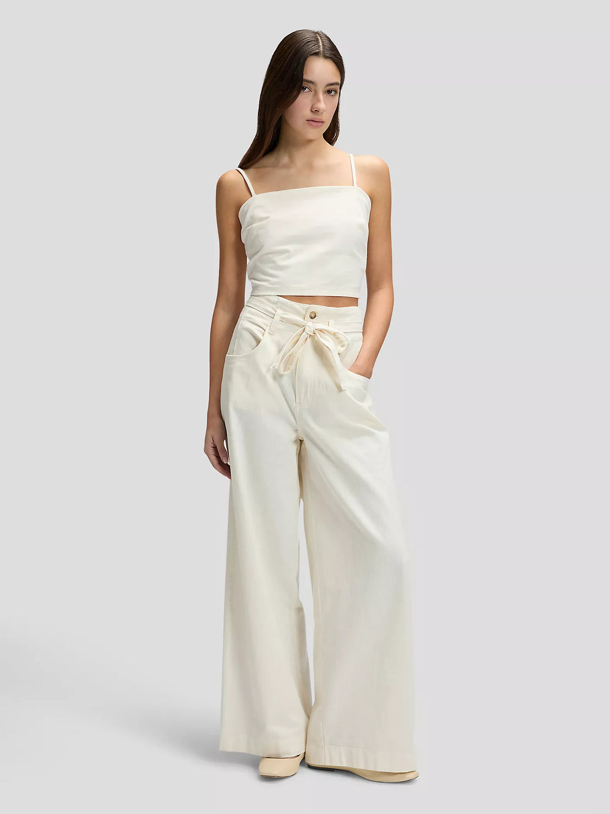 STRAPPY TANK NATURAL Toppur