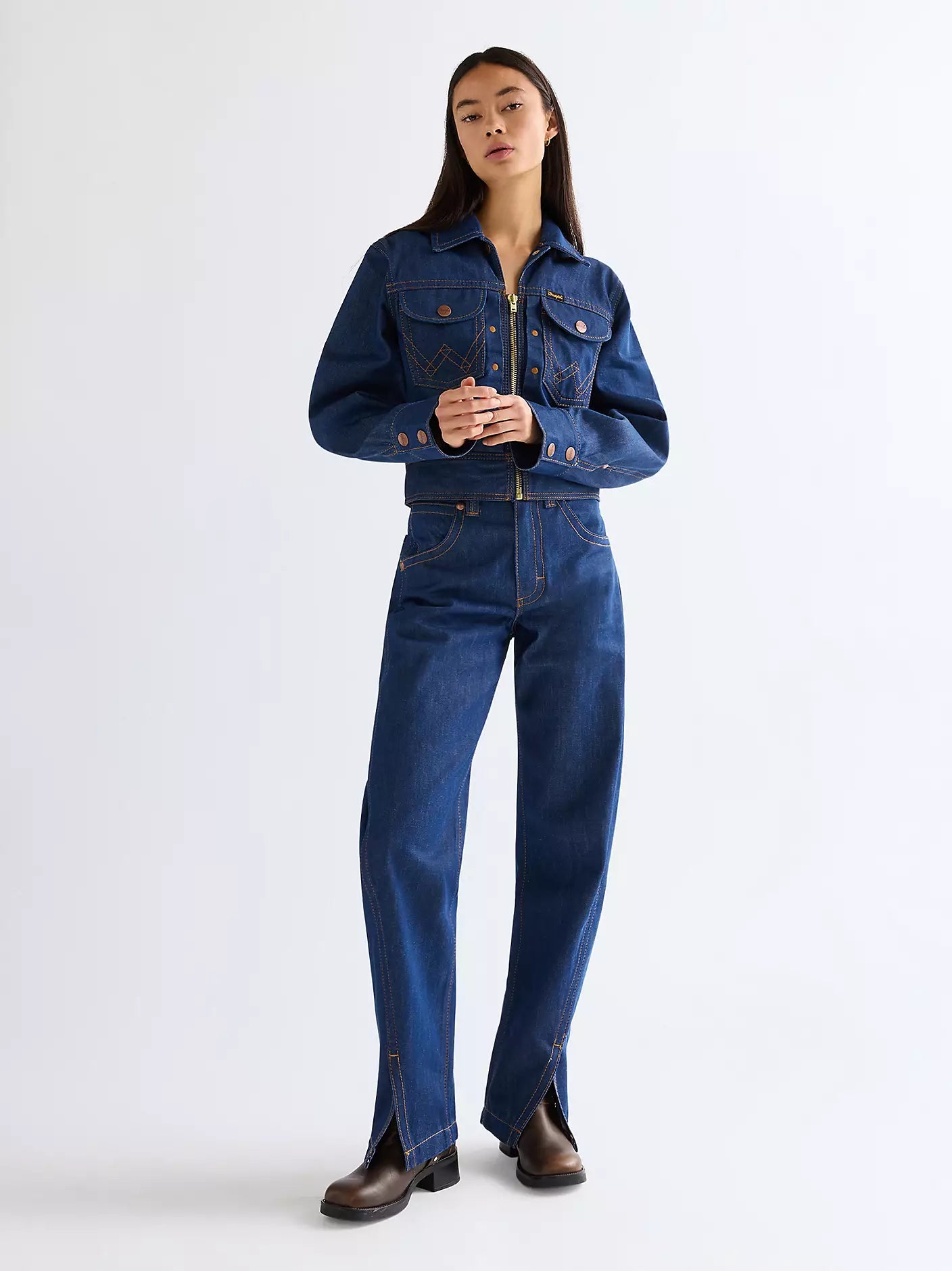 SUPER WRANGLER JACKET RAW Gallajakki