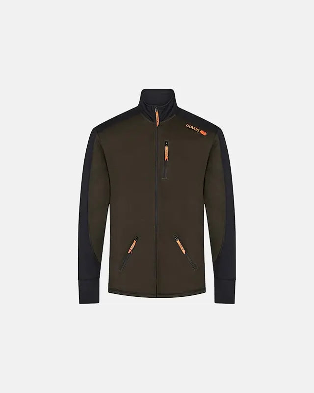 Mens Mid-Layer Full ZIP (Green)