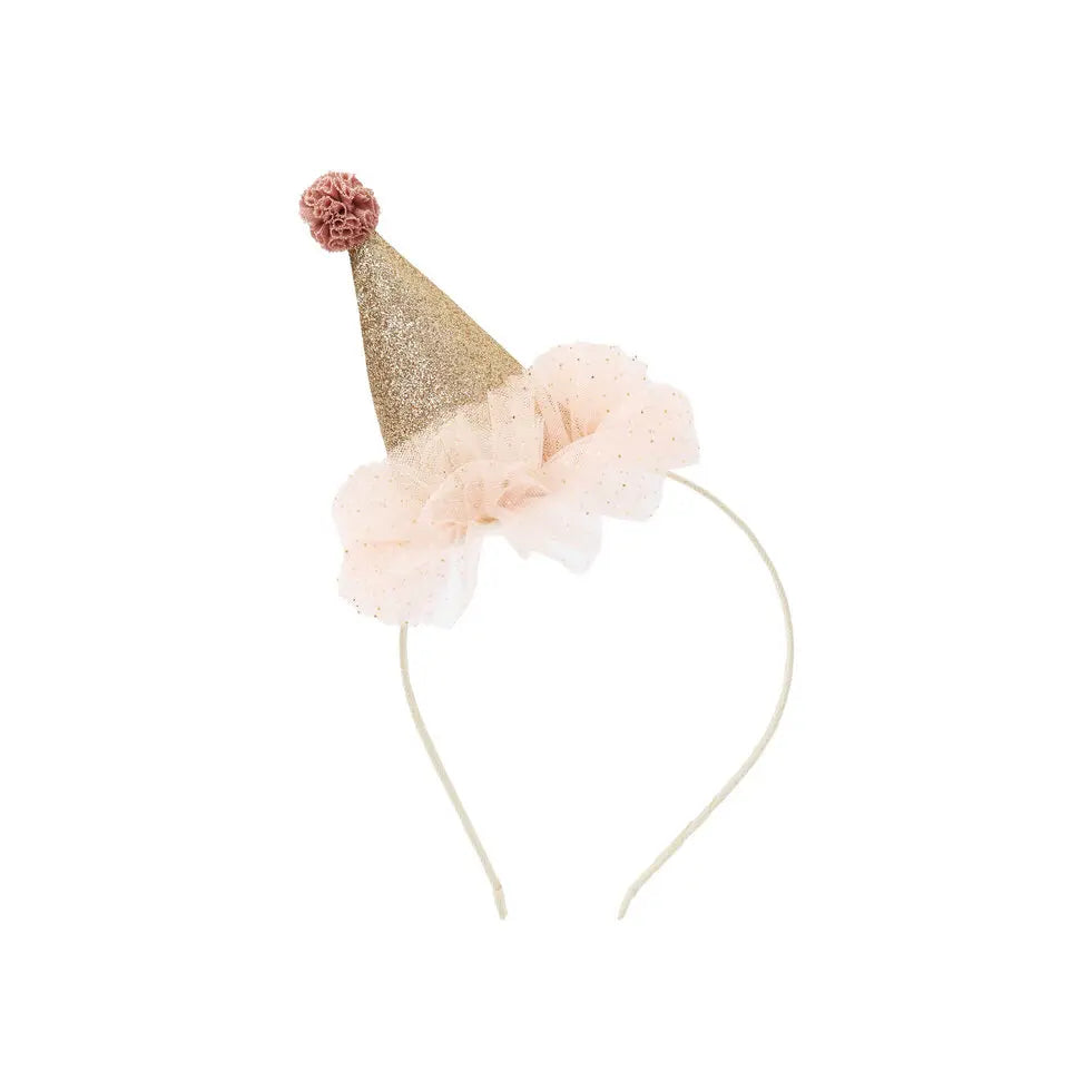 Party Hat Alice Band Tilda (oatmeal and berries)