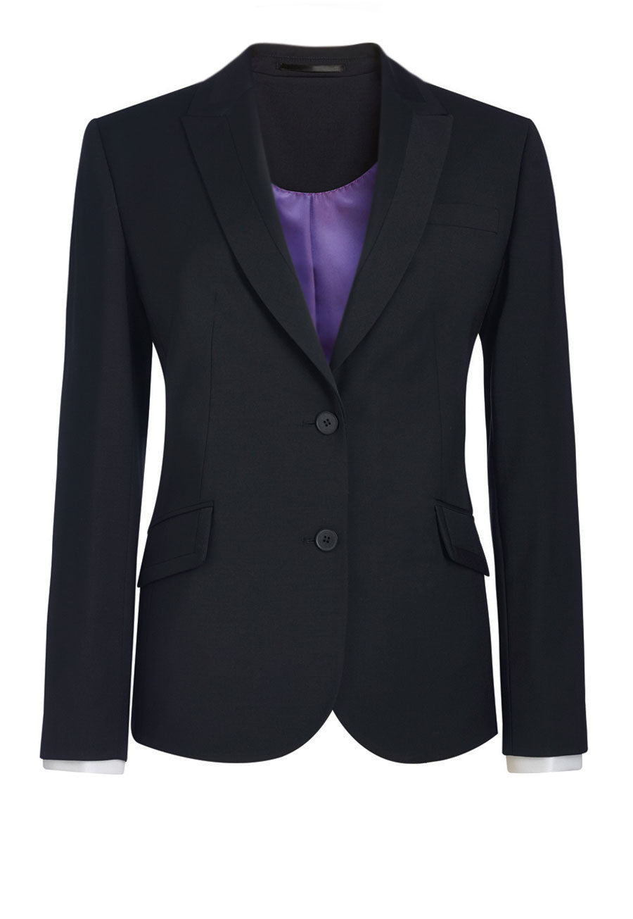 Brook Taverner Dömujakki Novara Tailored Fit, Svartur