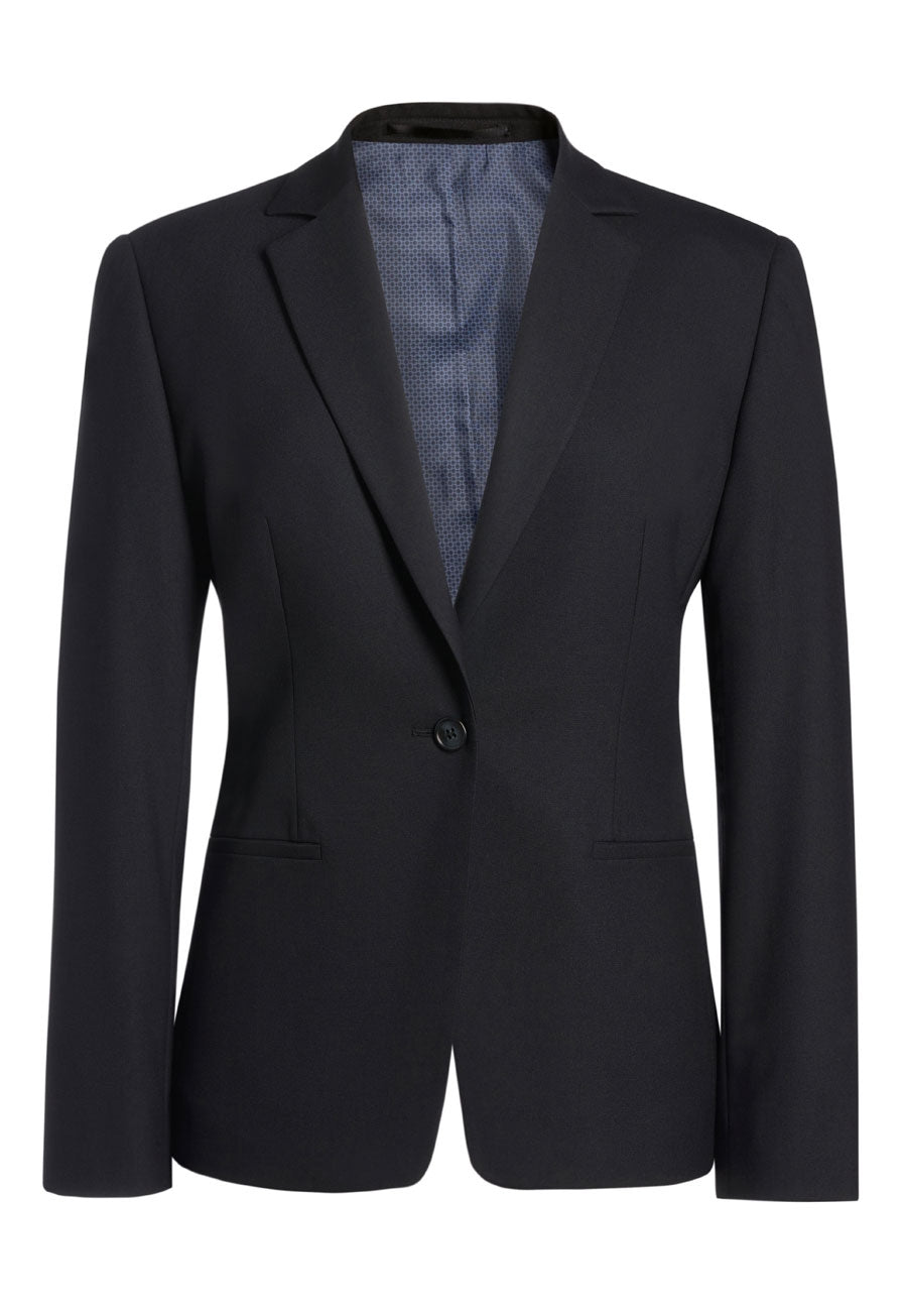 Brook Taverner Jakki Cannes Tailored Fit, Svartur