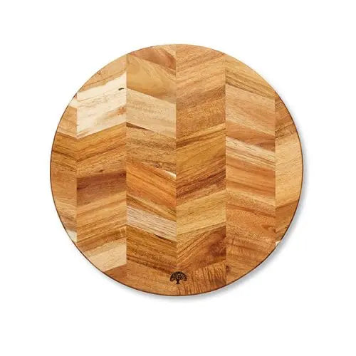 Round Acacia Choppin board