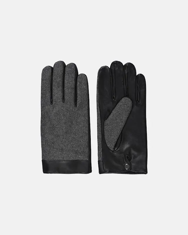 Men's Leather Gloves (Black)