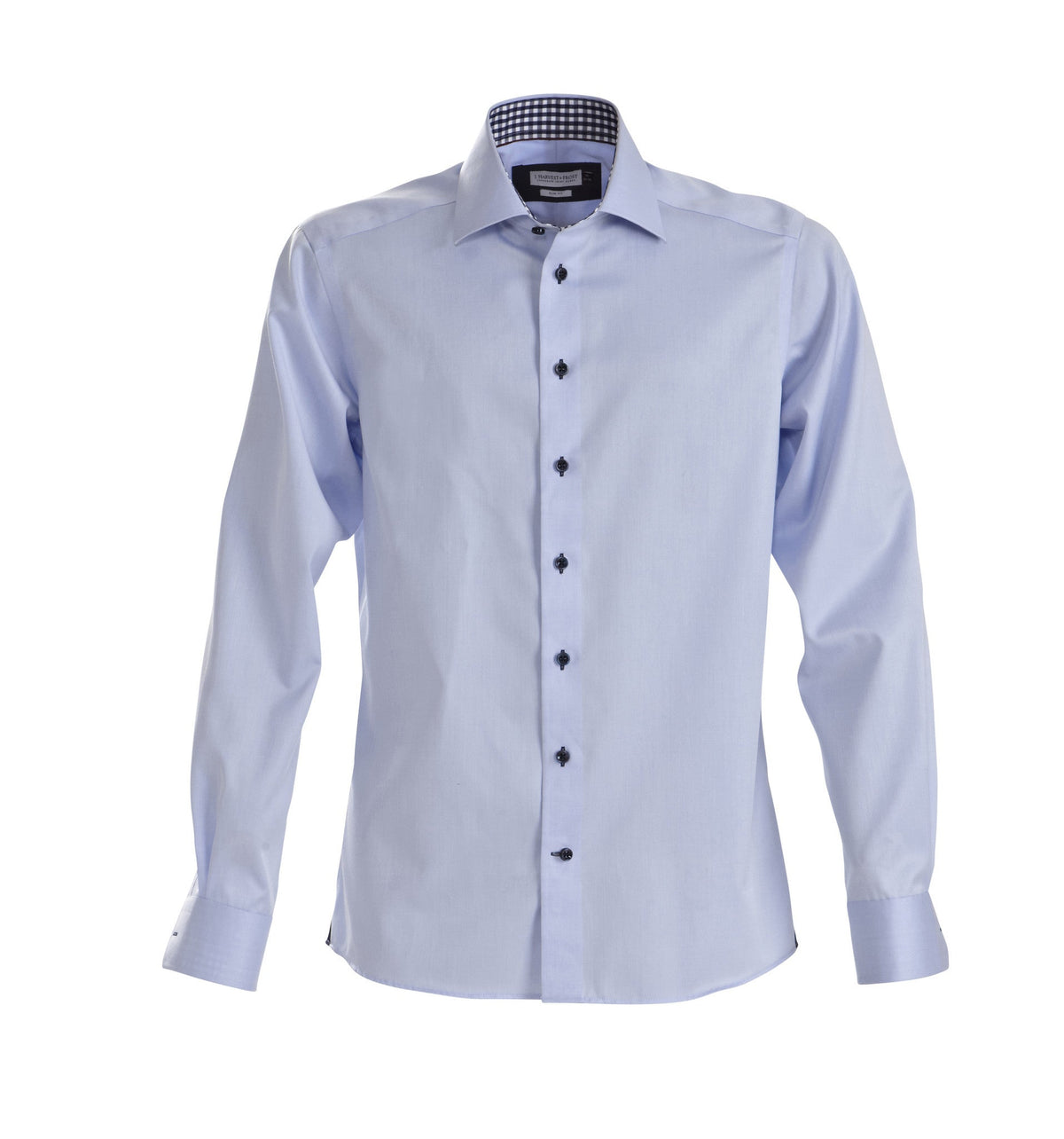 J.Harvest & Frost Skyrta Red Bow 20 Slim fit, Ljósblár/Dökkblár