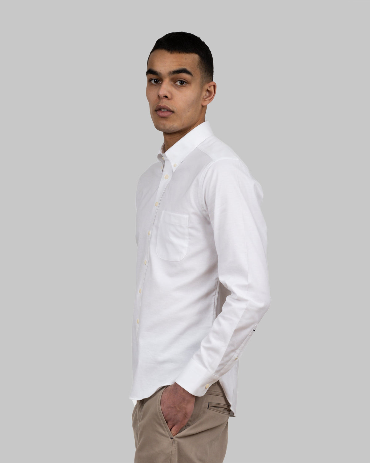 J.Harvest & Frost Skyrta Yellow Bow 54 Slim fit, Hvítur