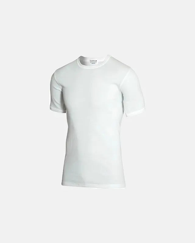 T-shirt m/kort ærme 100% bómull (White)