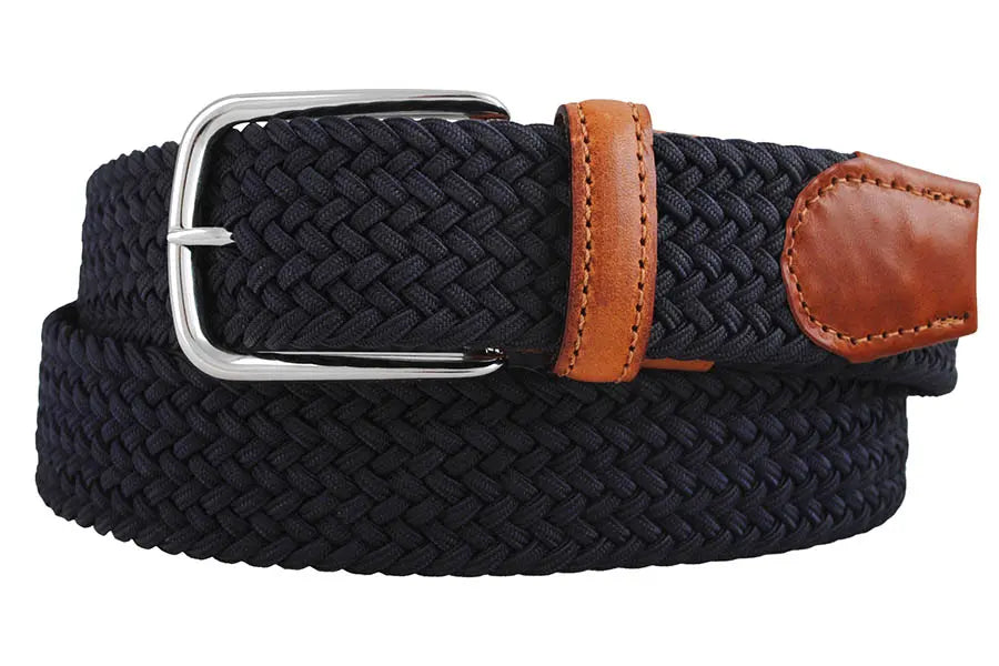 Bosswik - Belti 6806/35 Belt, Navy rib