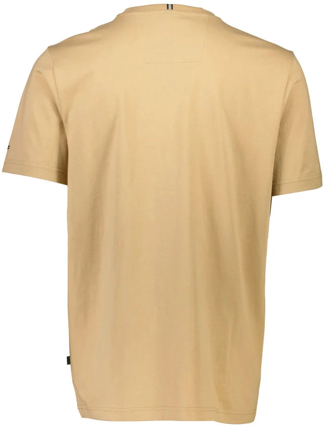 Bison O-neck tee with print