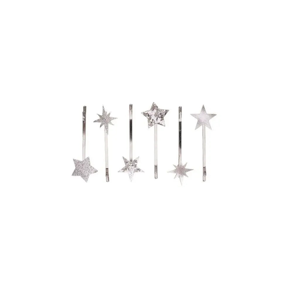 Bobby Pin Set Anouk (shades of silver)