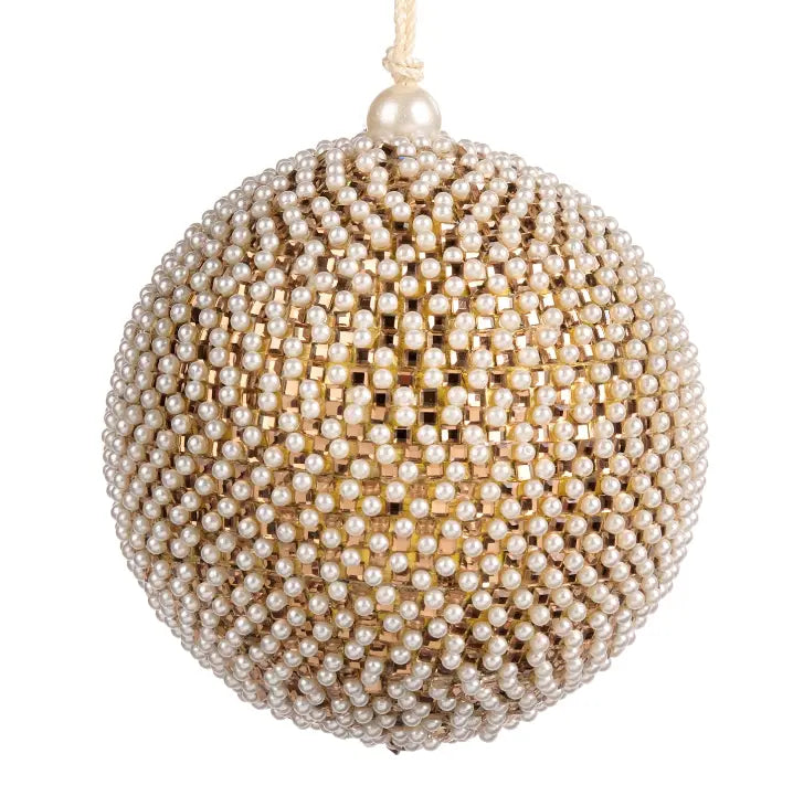 Jólakúla - gull perla