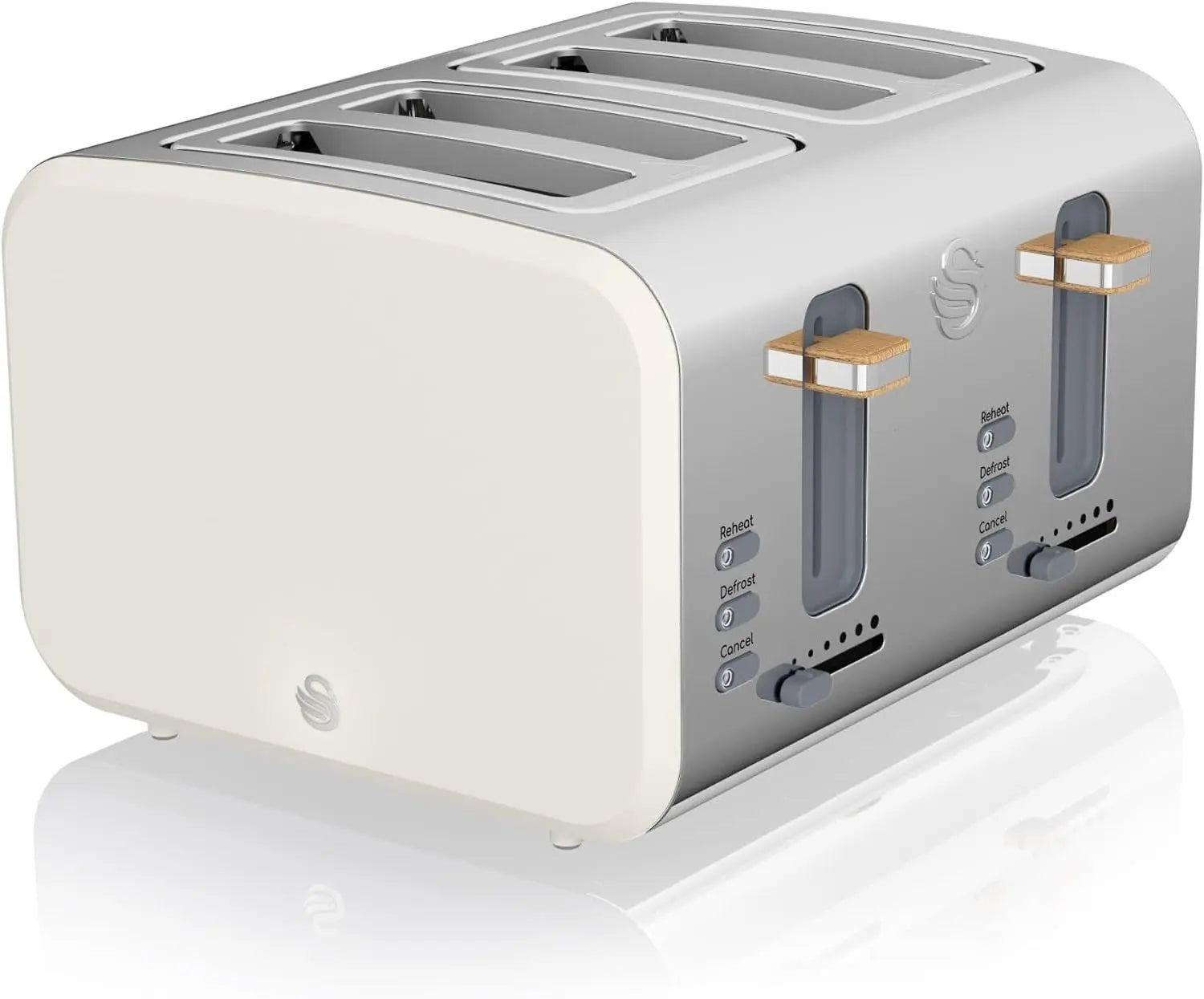 SWAN Nordic Electric Toaster — Kitchen Appliance for Toasting Bread and Pastries