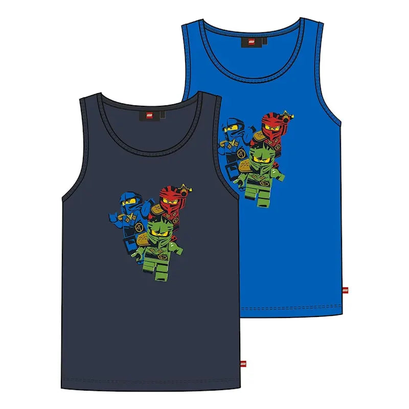 LWAGAN 712 - 2-PACK TOPS-Dark Navy