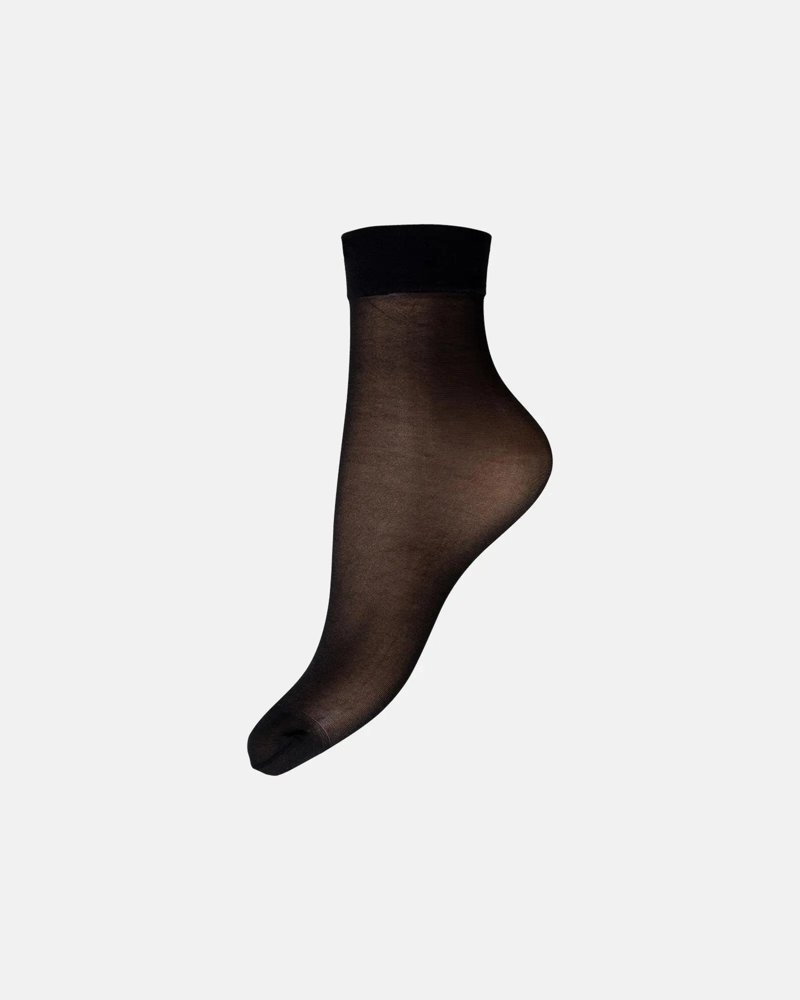 DECOY ankle sock silklo 2pk (Black)