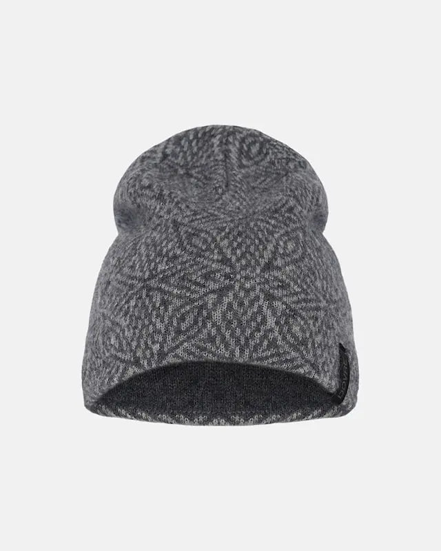 DOVRE Women Jacquard Hat (Grey)