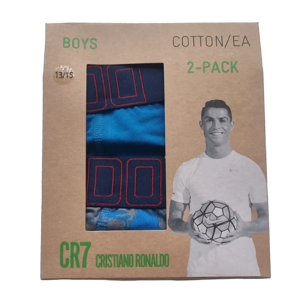 CR7 Boys Trunk 2-pack. (Multicolour)