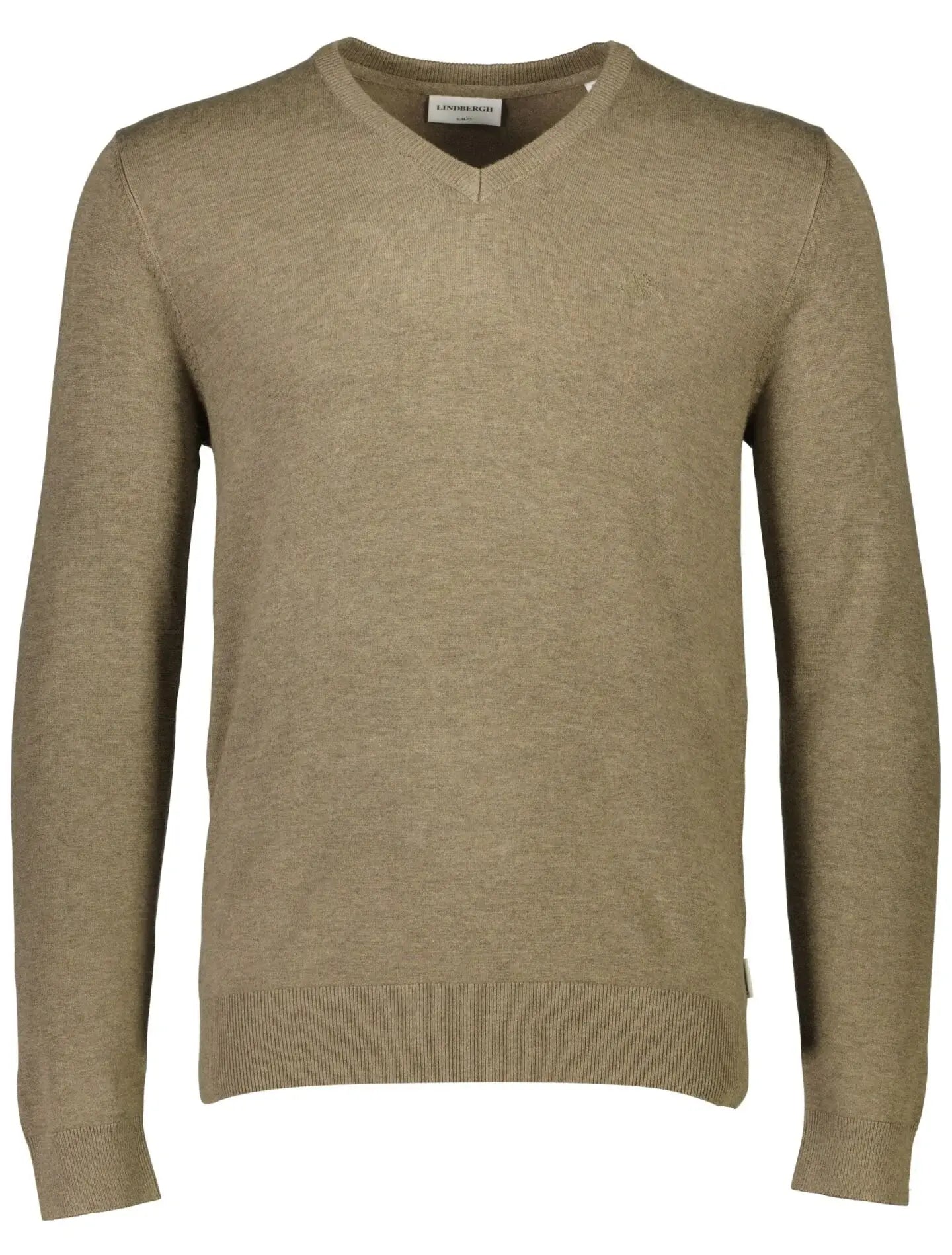 ECOVERO V-neck L/S Peysa
