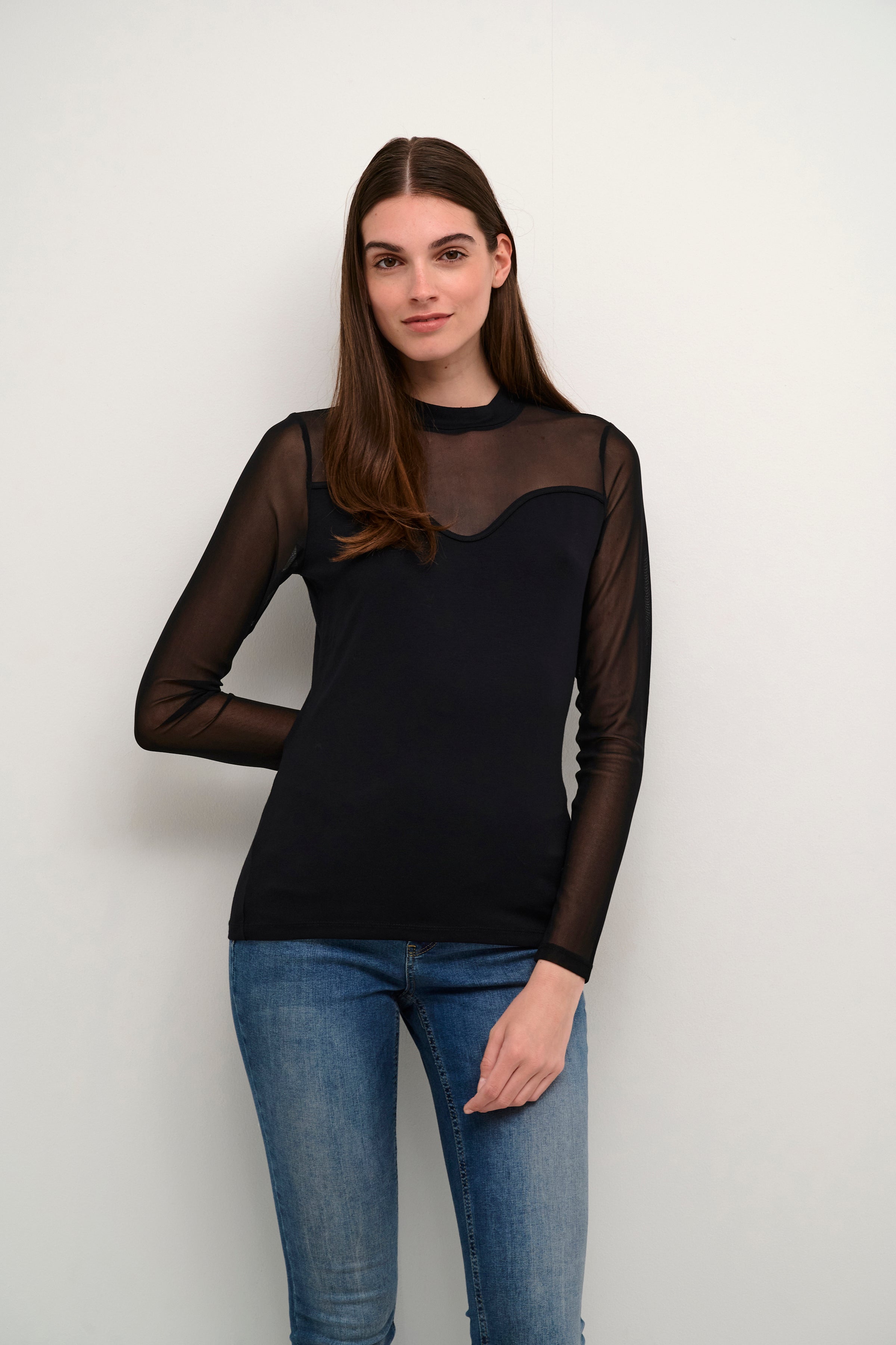 Grace New Mesh Blússa