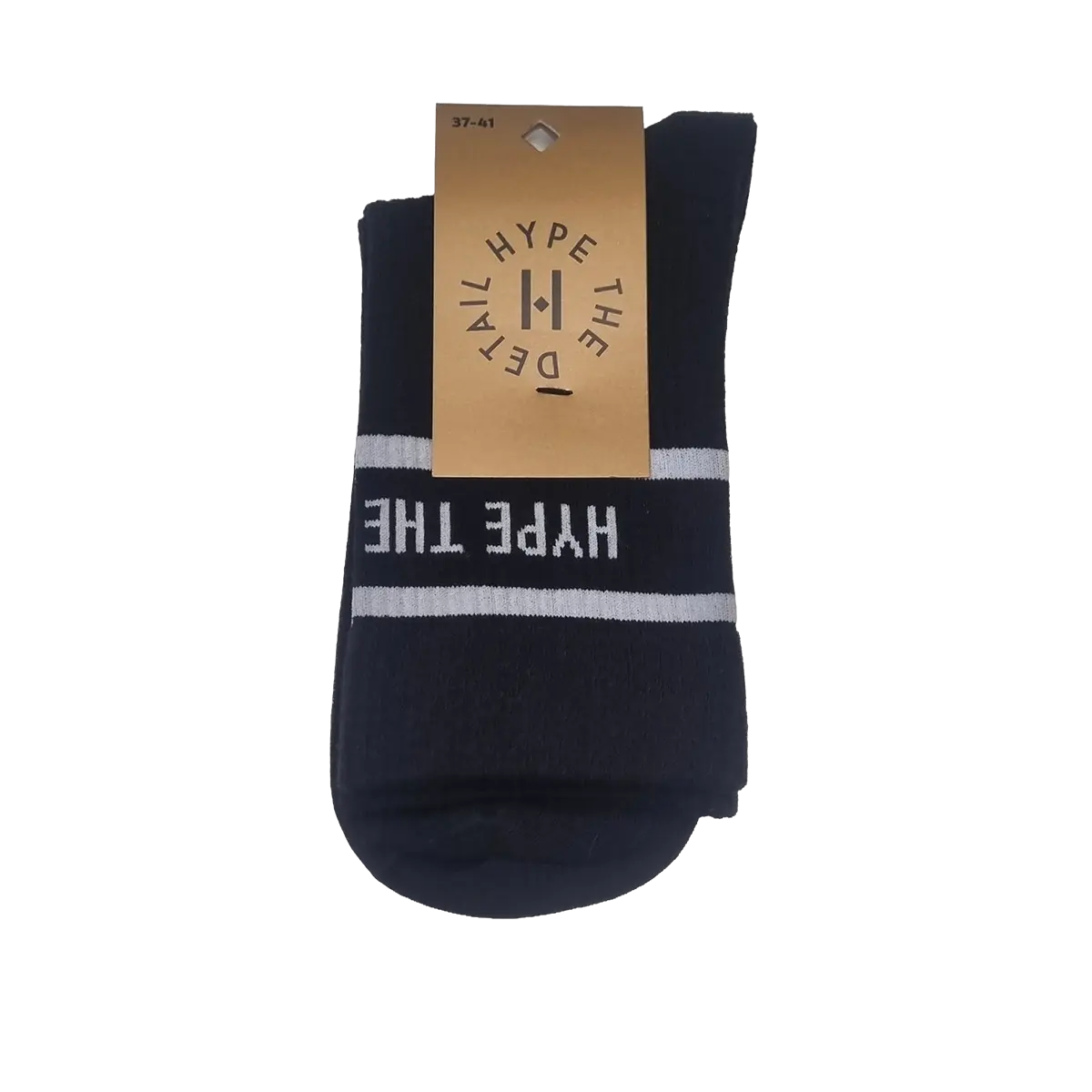 HYPETHEDETAiL thin tennis sock (black)