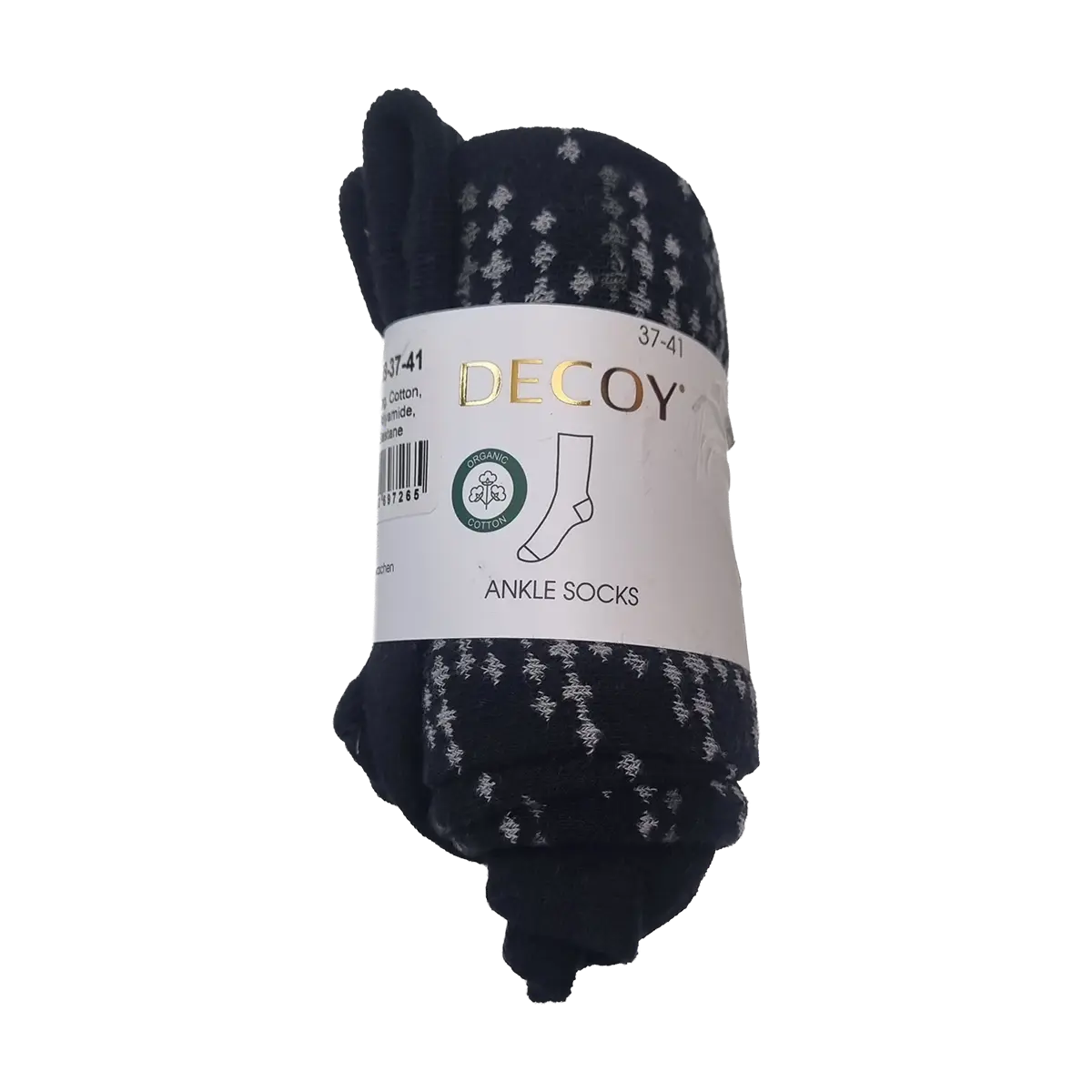 DECOY sock fineknit org cotton (Multicolour)
