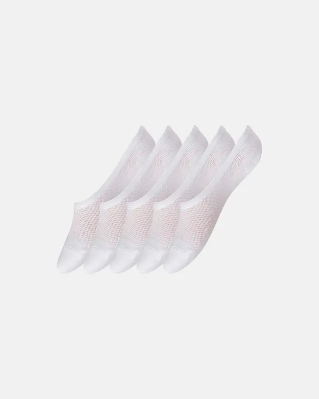 DECOY footies quick dry 5-pack (White)