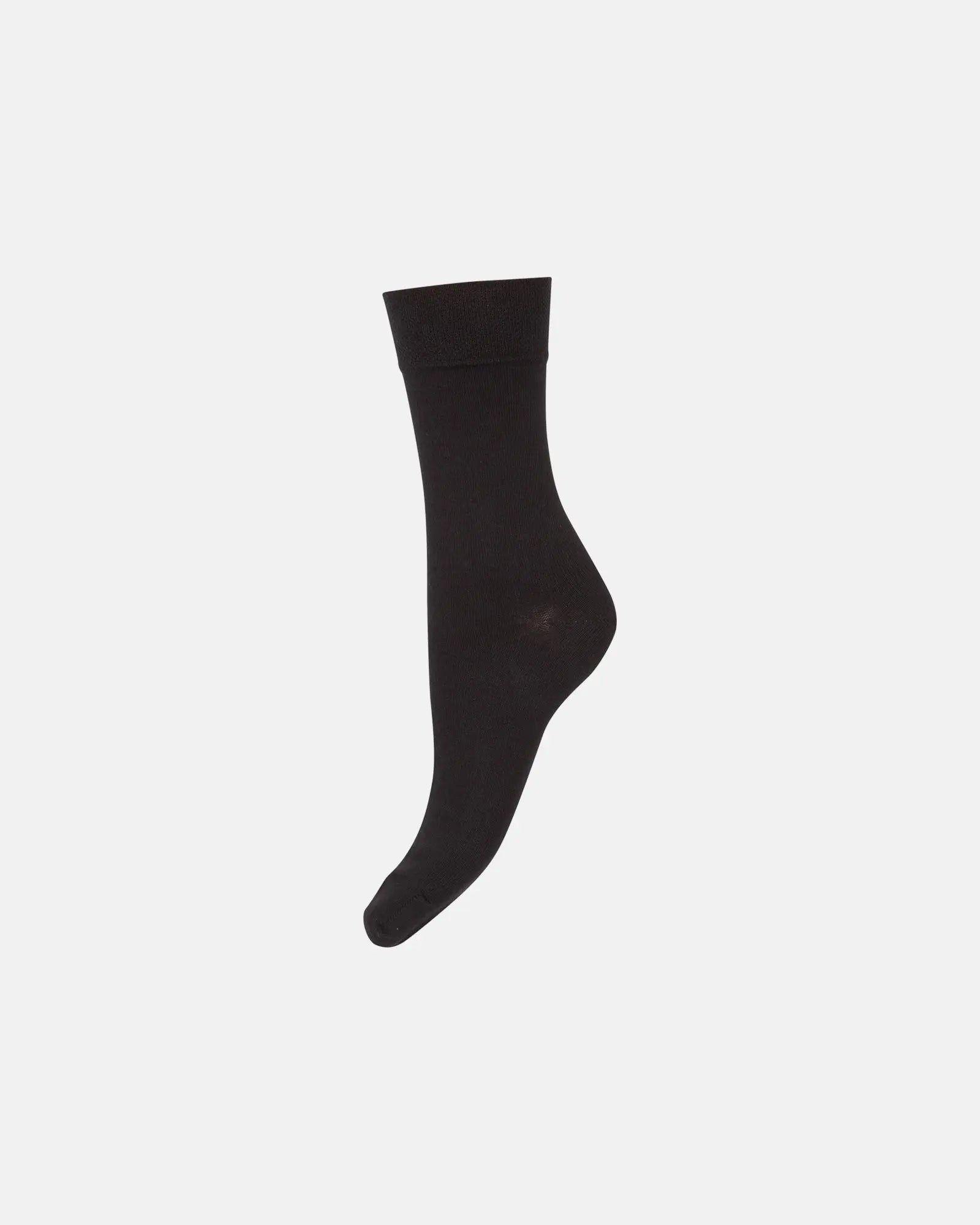 DECOY comfort ankle socks org. (Black)
