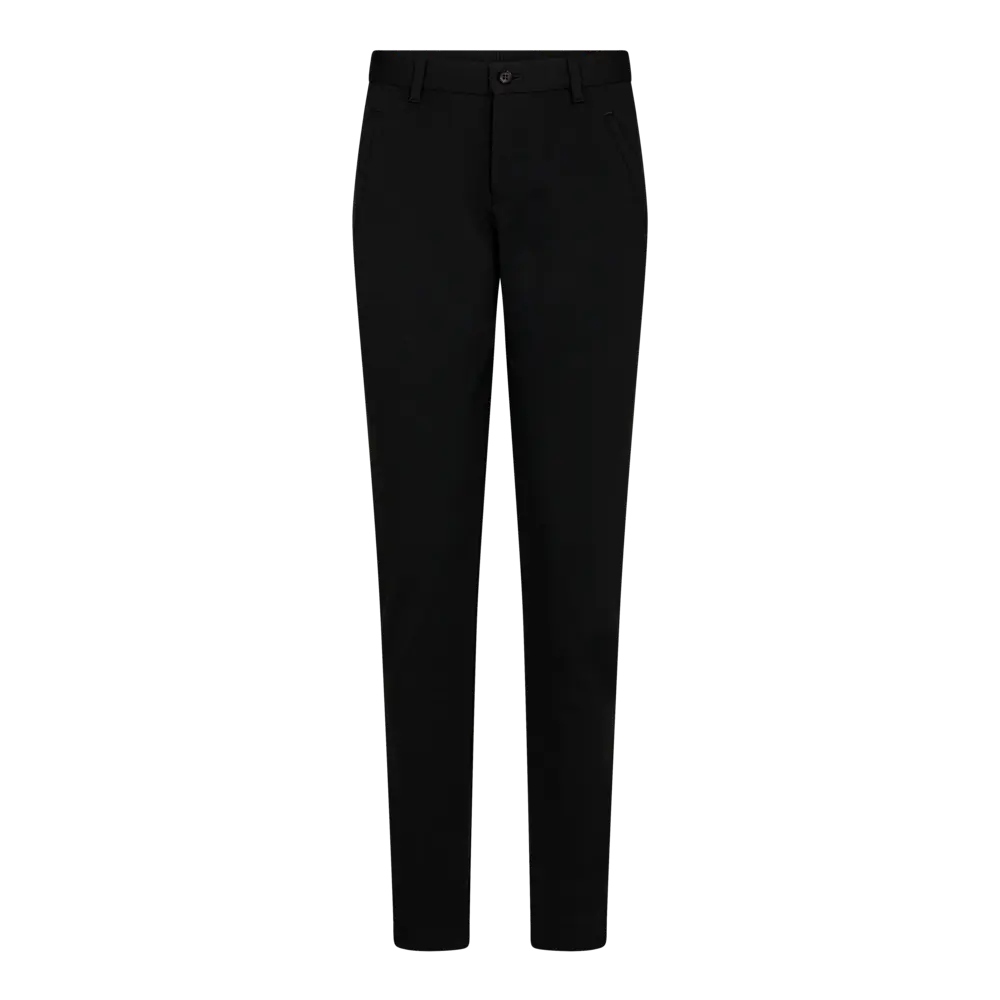 Women's Extreme Flexibility Slim Fit Trousers (Black)