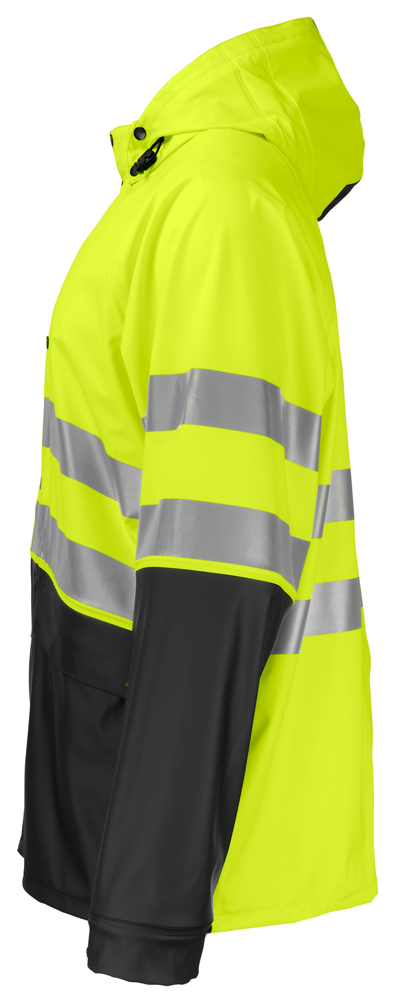 ProJob 6431 regnjakki Hi-Viz (gulur/svartur), Gulur/svartur