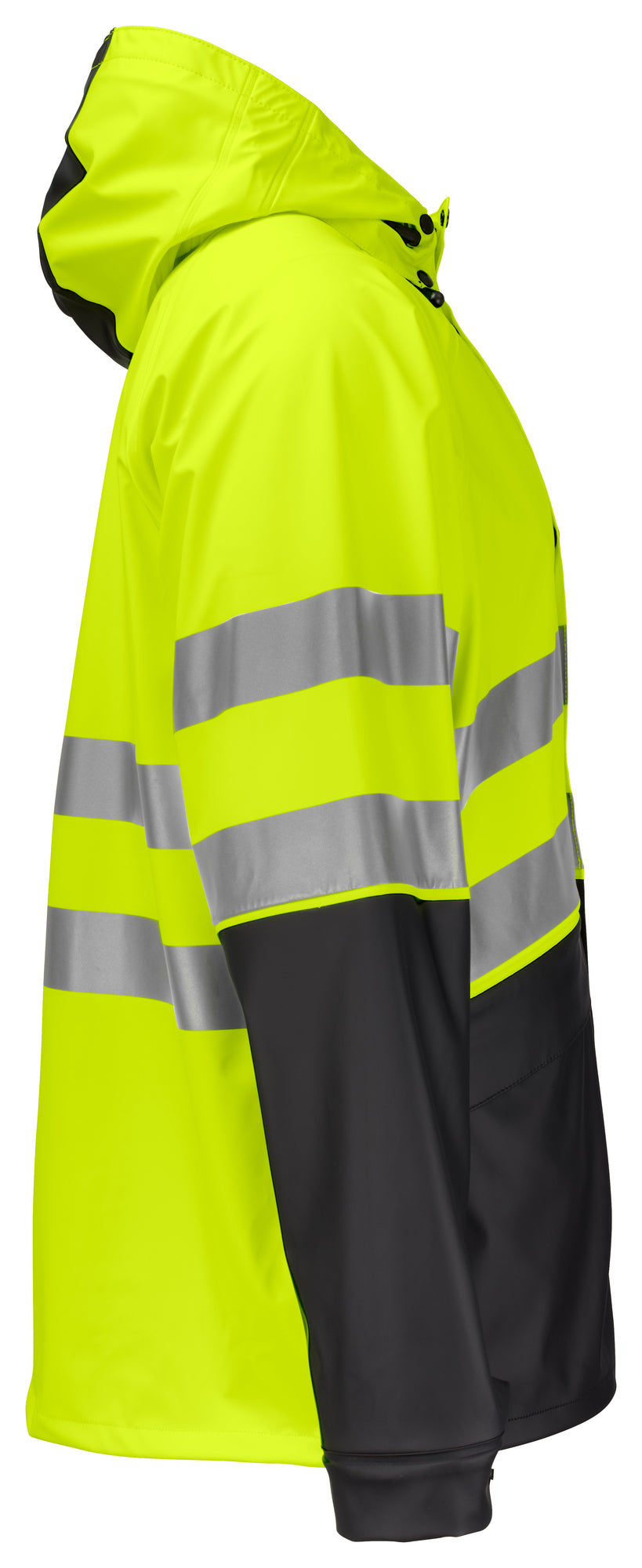 ProJob 6431 regnjakki Hi-Viz (gulur/svartur), Gulur/svartur