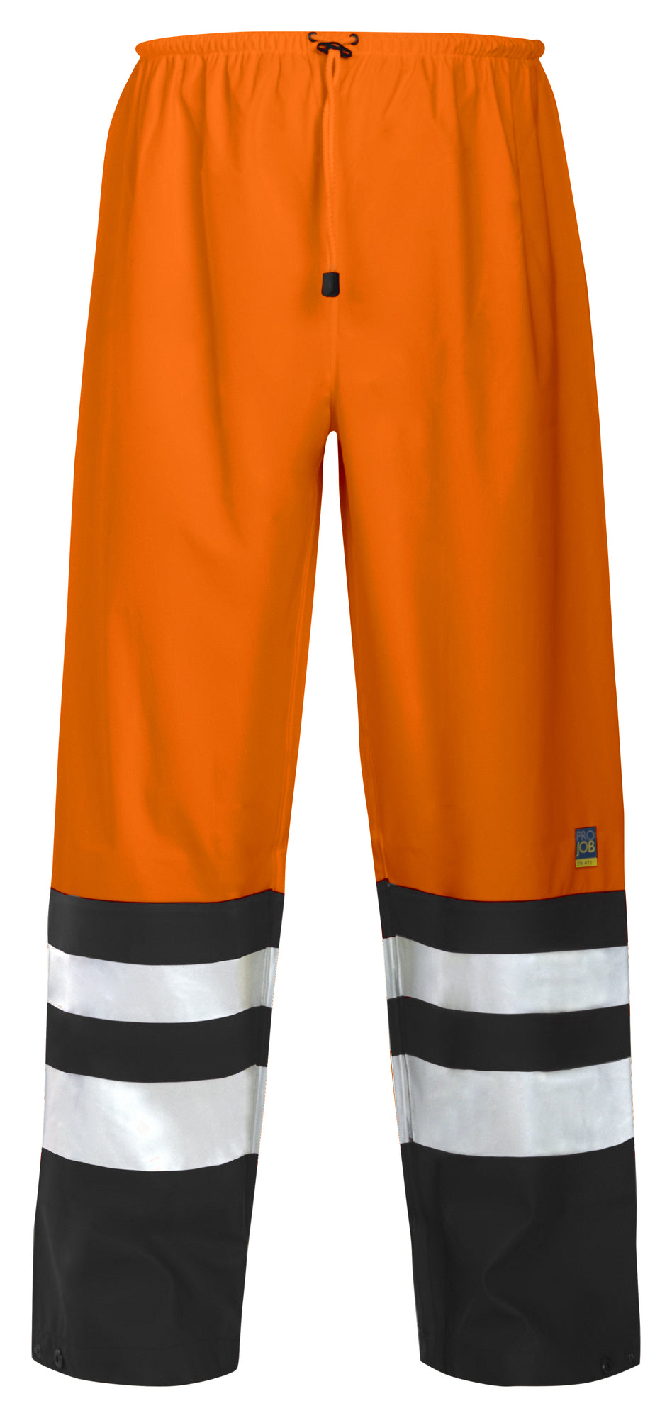 ProJob 6504 regnbuxur Hi-Viz (appelsínugular/svartar), Appelsínugulur/svartur