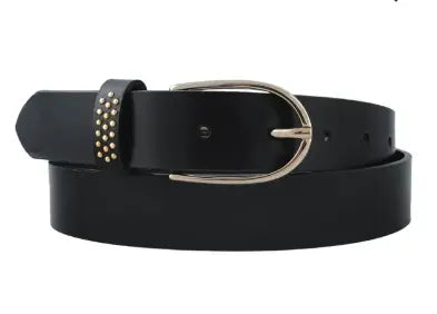 BOSSWIK belti svart kvennabelti