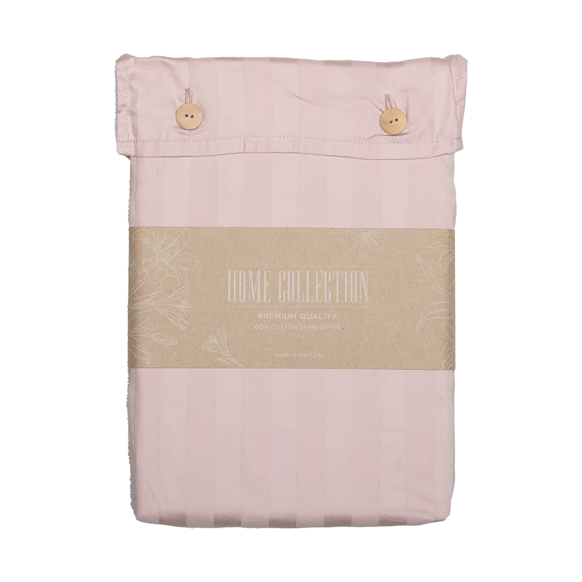 Satín Stonewashed Rúmföt Pink 200 TC