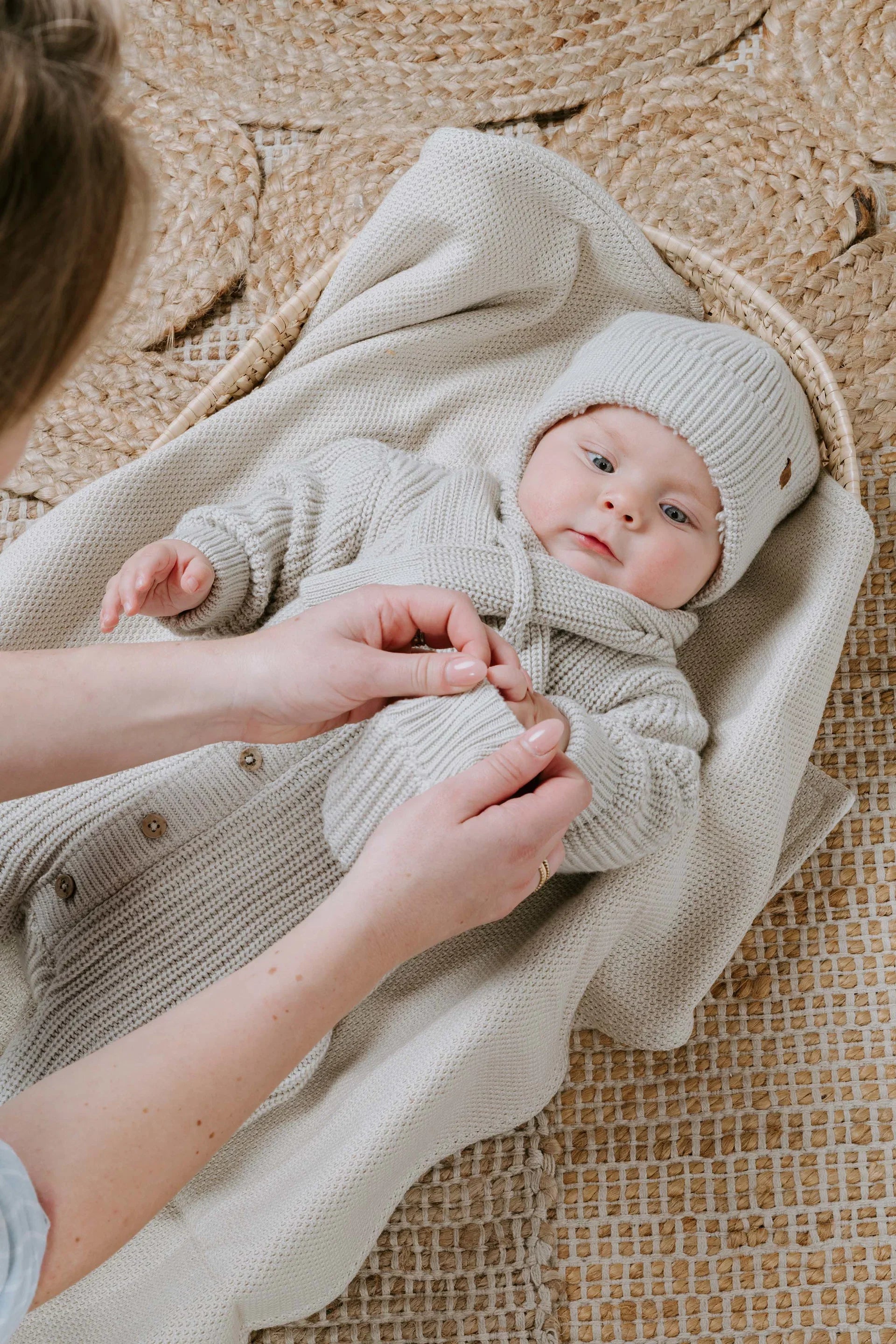 Vettlingar teddy Soul grey