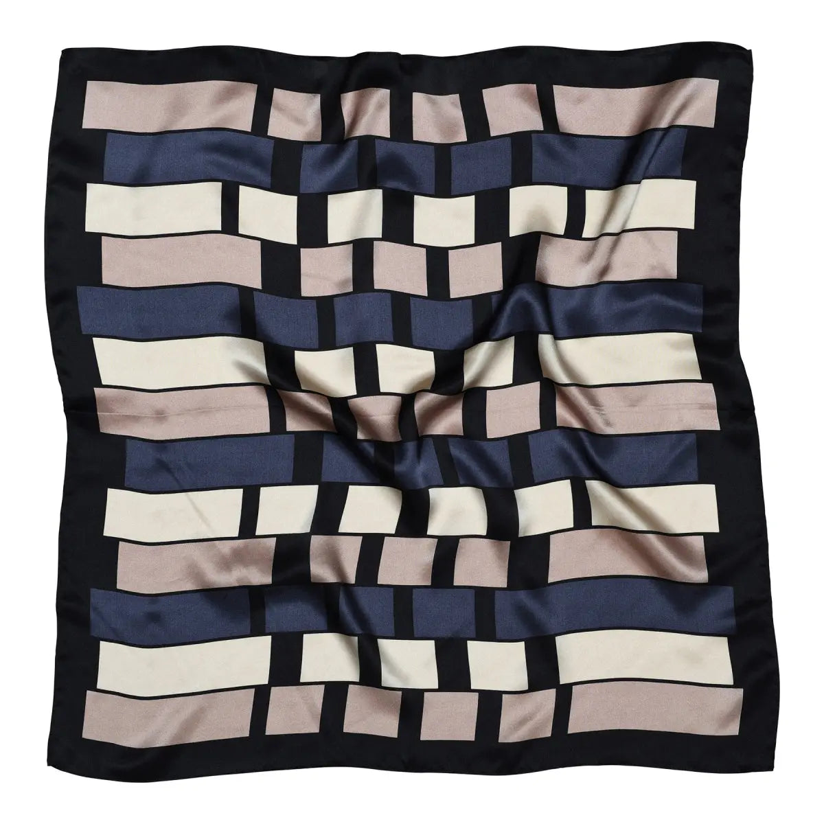 Nixa silk scarf (Indigo)