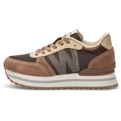 WODEN - Ronja Plateau - 550 Chocolate Multi