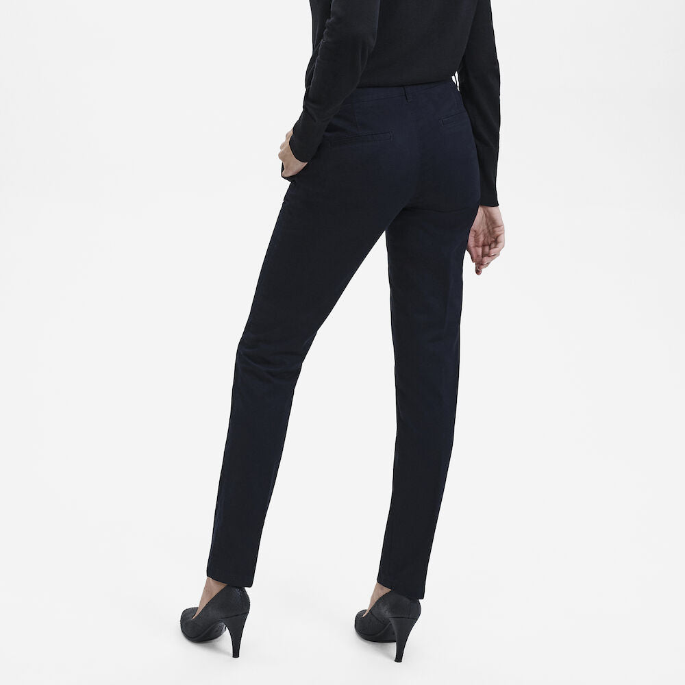 Sunwill Dömubuxur Chino Modern fit, Dark Navy