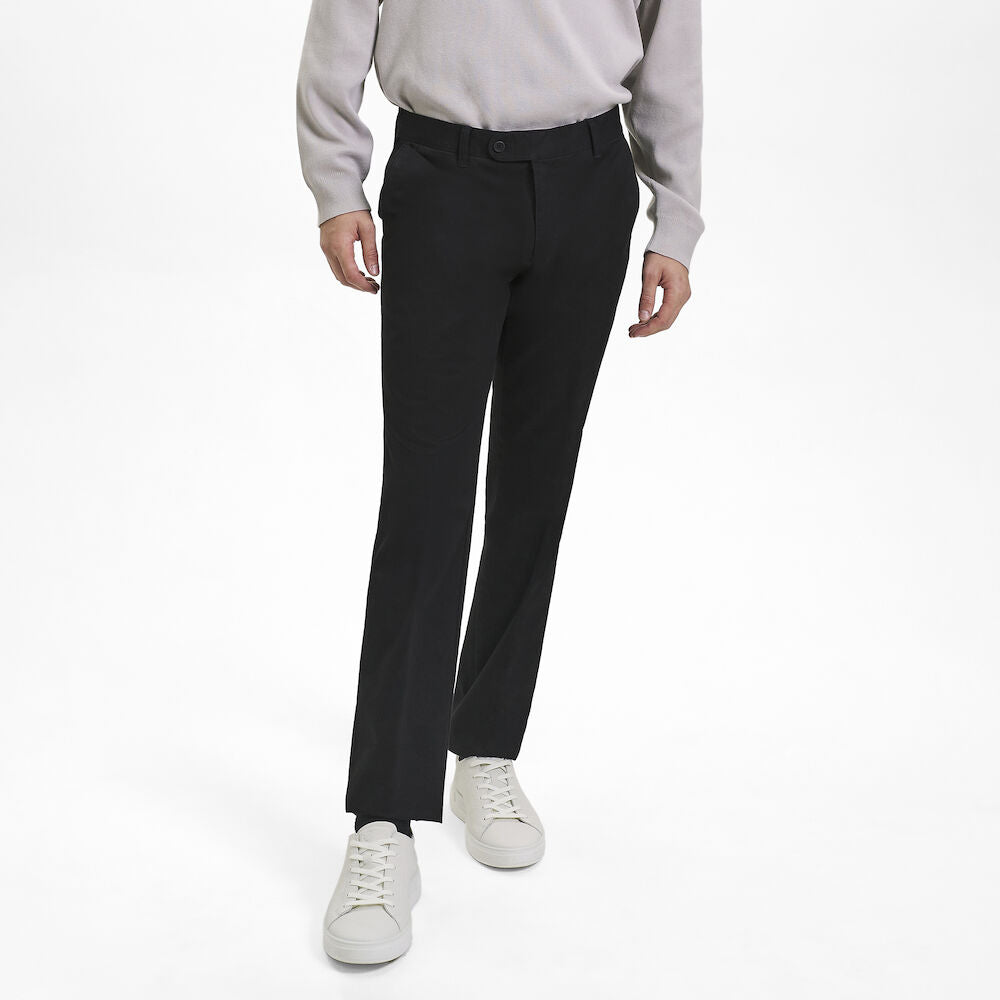 Sunwill Chinobuxur Twill Regular fit, Svartur