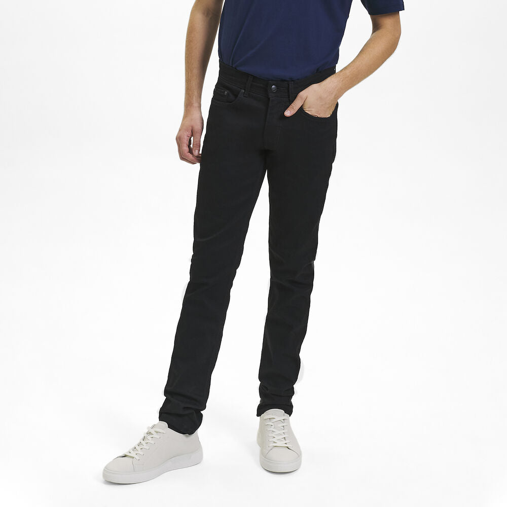 Sunwill Super Stretch Jeans Fitted Fit, Svartur (494-7299-100)