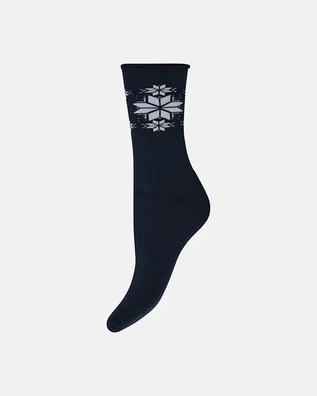 DECOY cosy X-MAS socks (Navy) 2347