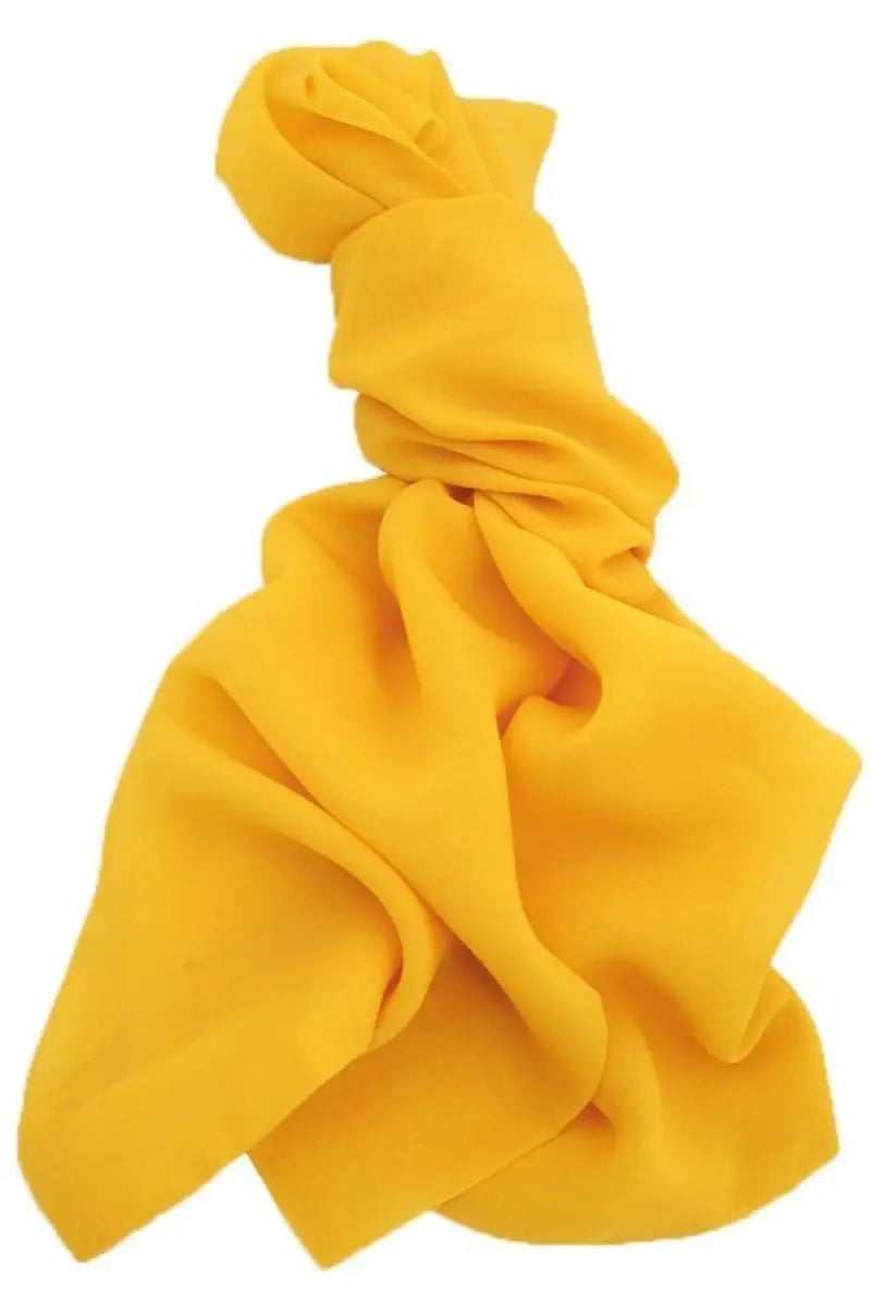 Dame chiffon tørklæde (Yellow)