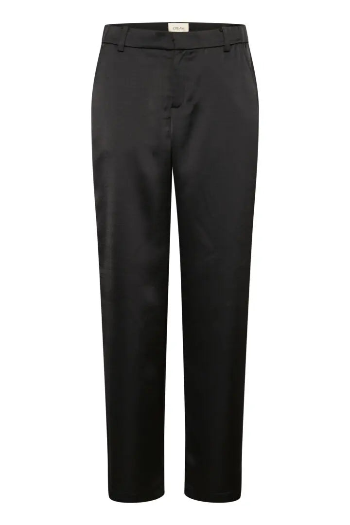 CRCocamia Sateen Pant-Pitch Black