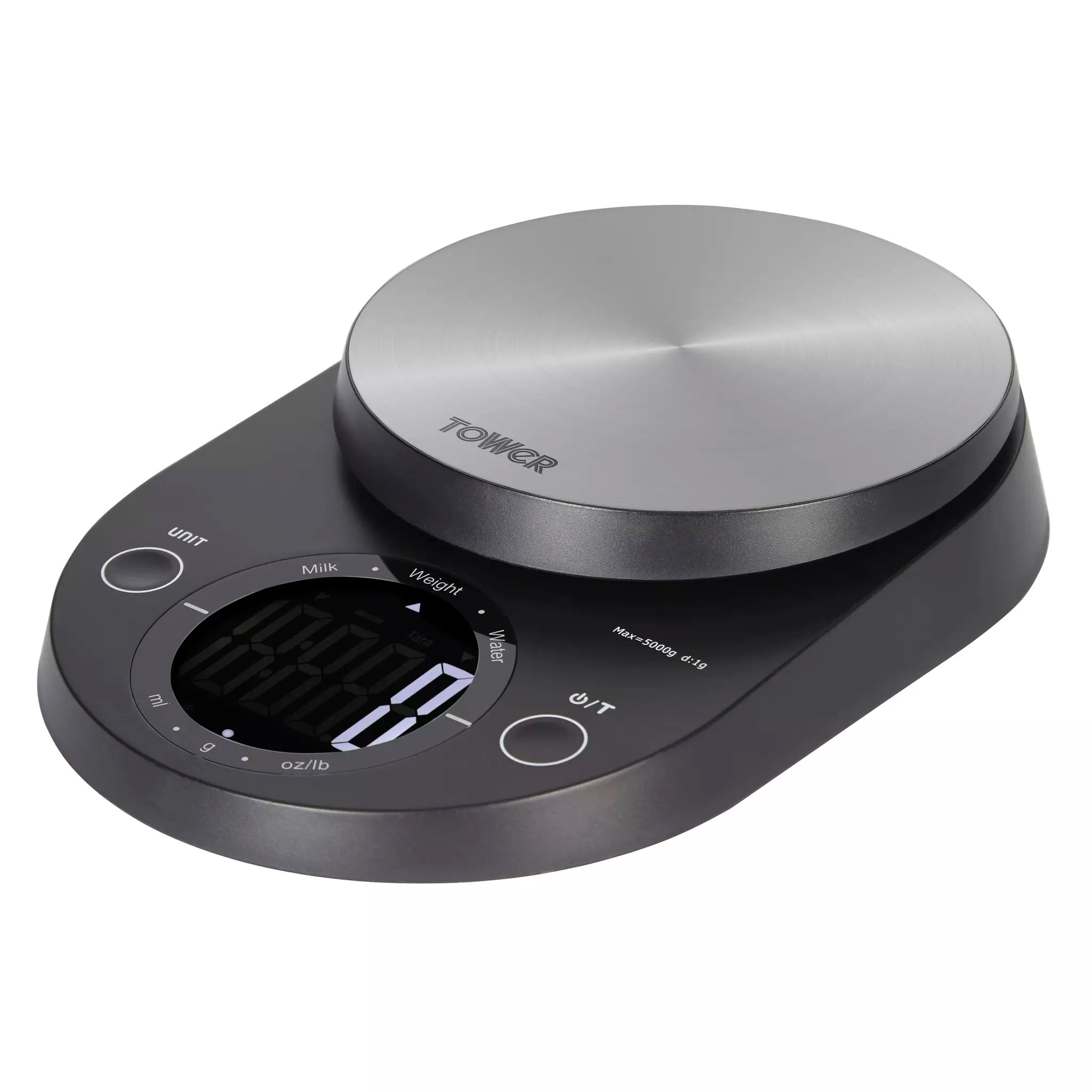 Tower black electronic kitchen scale